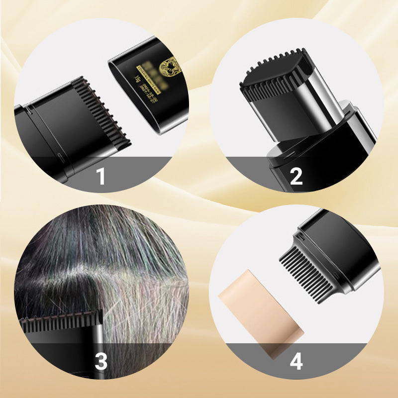 Instant Hair Color Stick with Built-In Comb