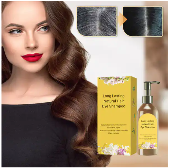 Japanese Long Lasting Natural Hair Dye Shampoo 🔥 Buy 1 Get 1 Free