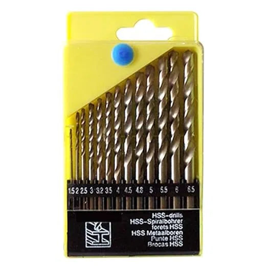 Ultra-Hard Alloy Drill Bit Kit - (Set of 13)